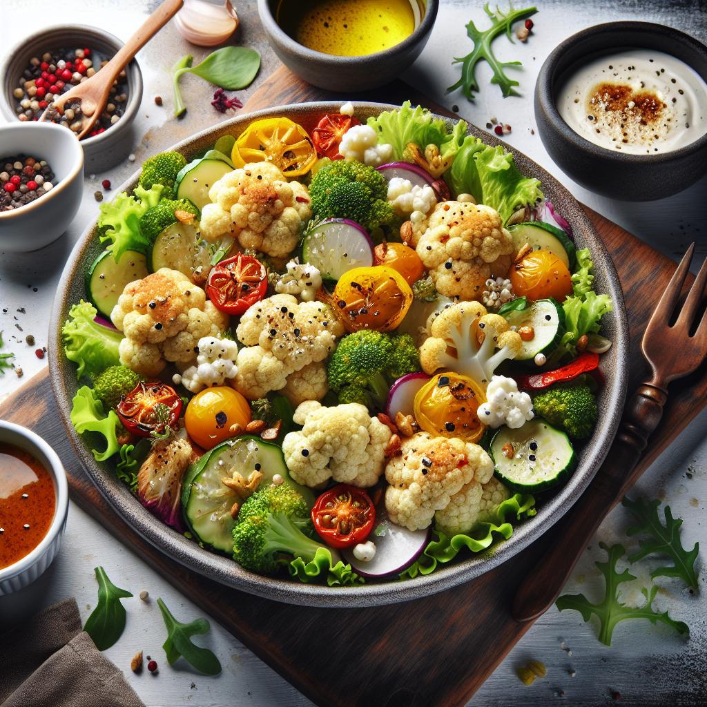 Golden Glow: The Ultimate Roasted Cauliflower Salad Guide