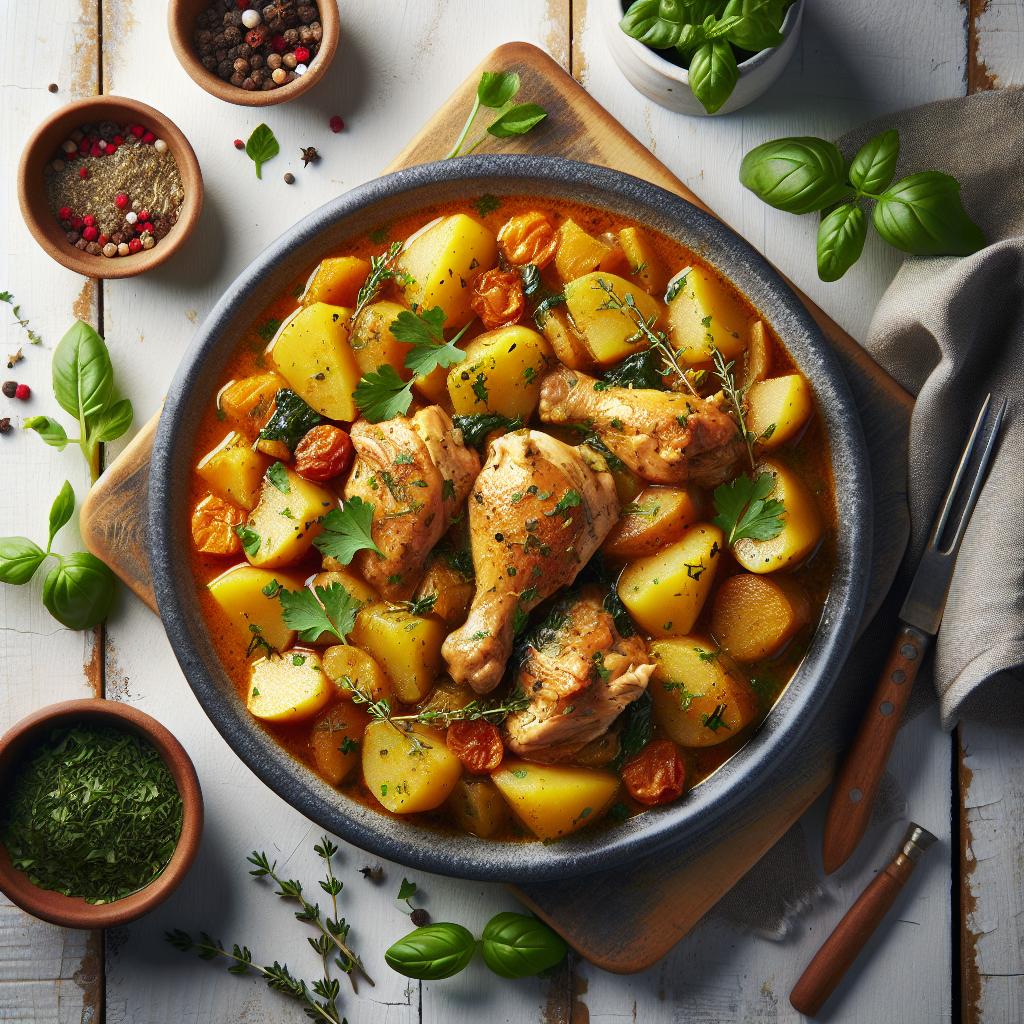 Hearty Chicken and Potato Stew: A Comfort Food Classic