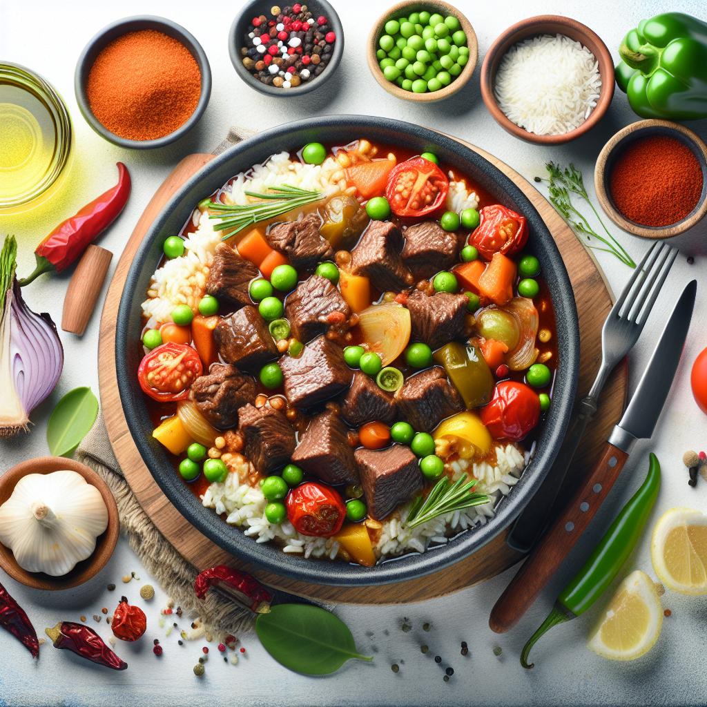 Hearty Beef and Rice Stew: A Comfort Food Classic Recipe