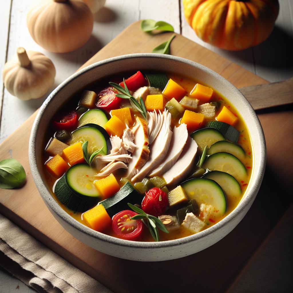 Turkey and Squash Soup: A Hearty Harvest Bowl
