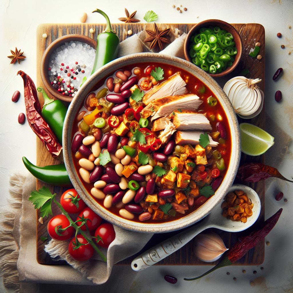 Hearty Turkey and Bean Chili: A Wholesome Comfort Bowl