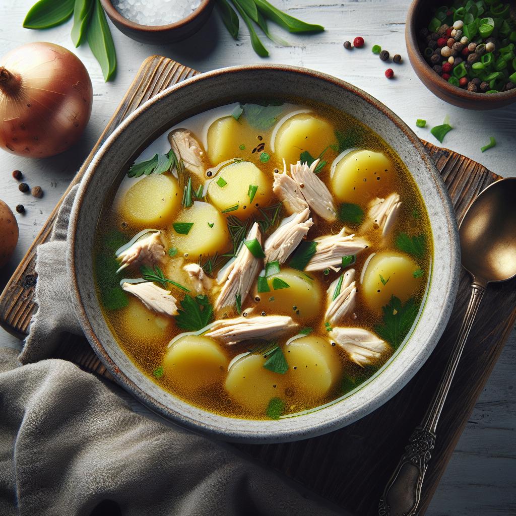 Hearty Chicken and Potato Soup: A Comforting Classic Recipe