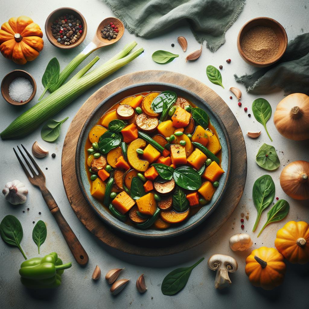 Hearty Roasted Squash Stew: A Warm and Wholesome Delight