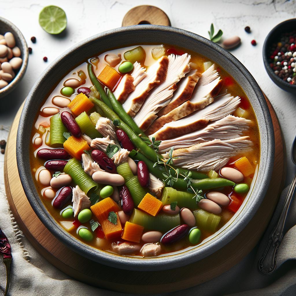 Hearty Turkey and Bean Soup: A Cozy, Nutritious Delight