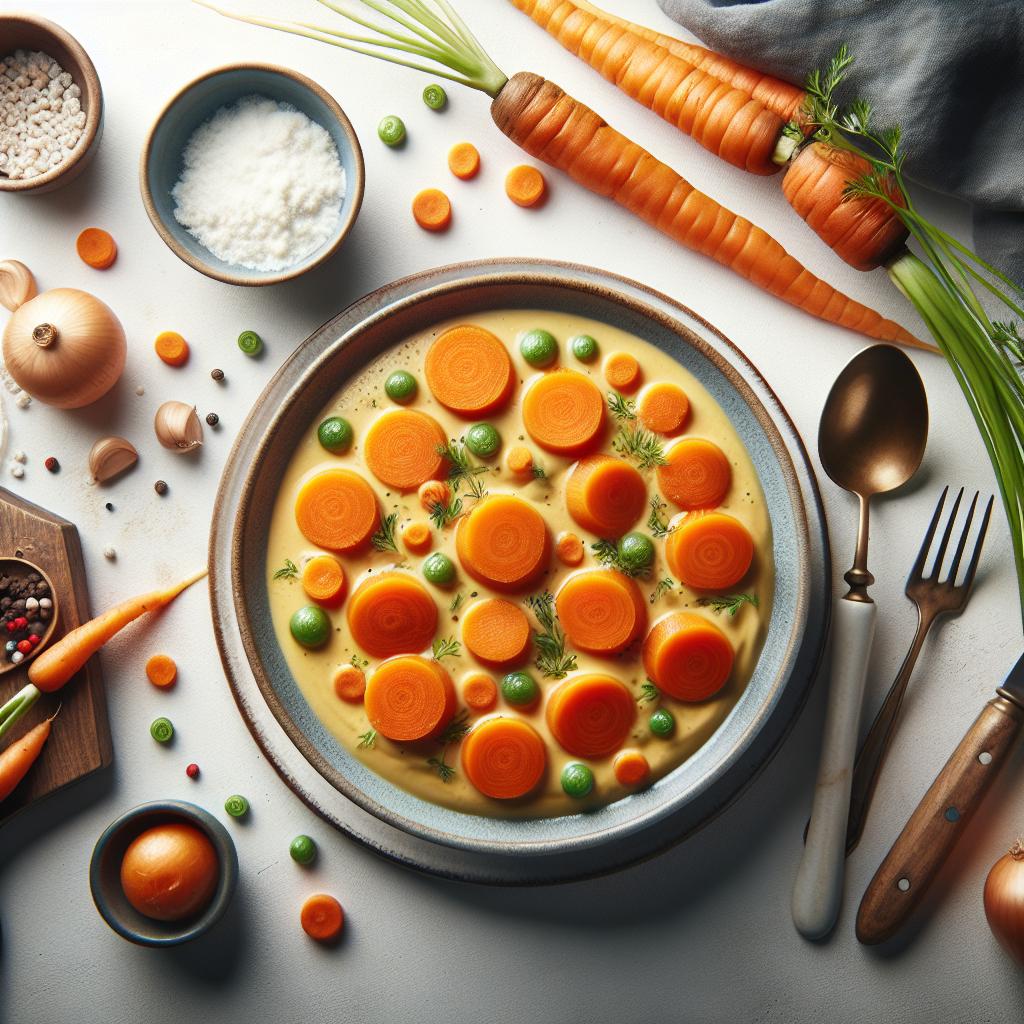 Velvety Carrot Stew: A Creamy Comfort in Every Spoonful