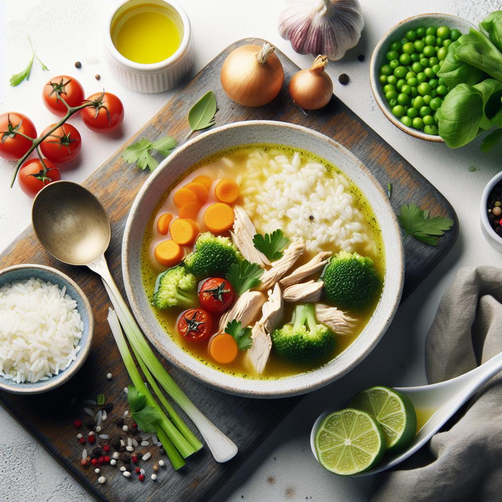 Soul-Warming Chicken and Rice Soup: Comfort in a Bowl