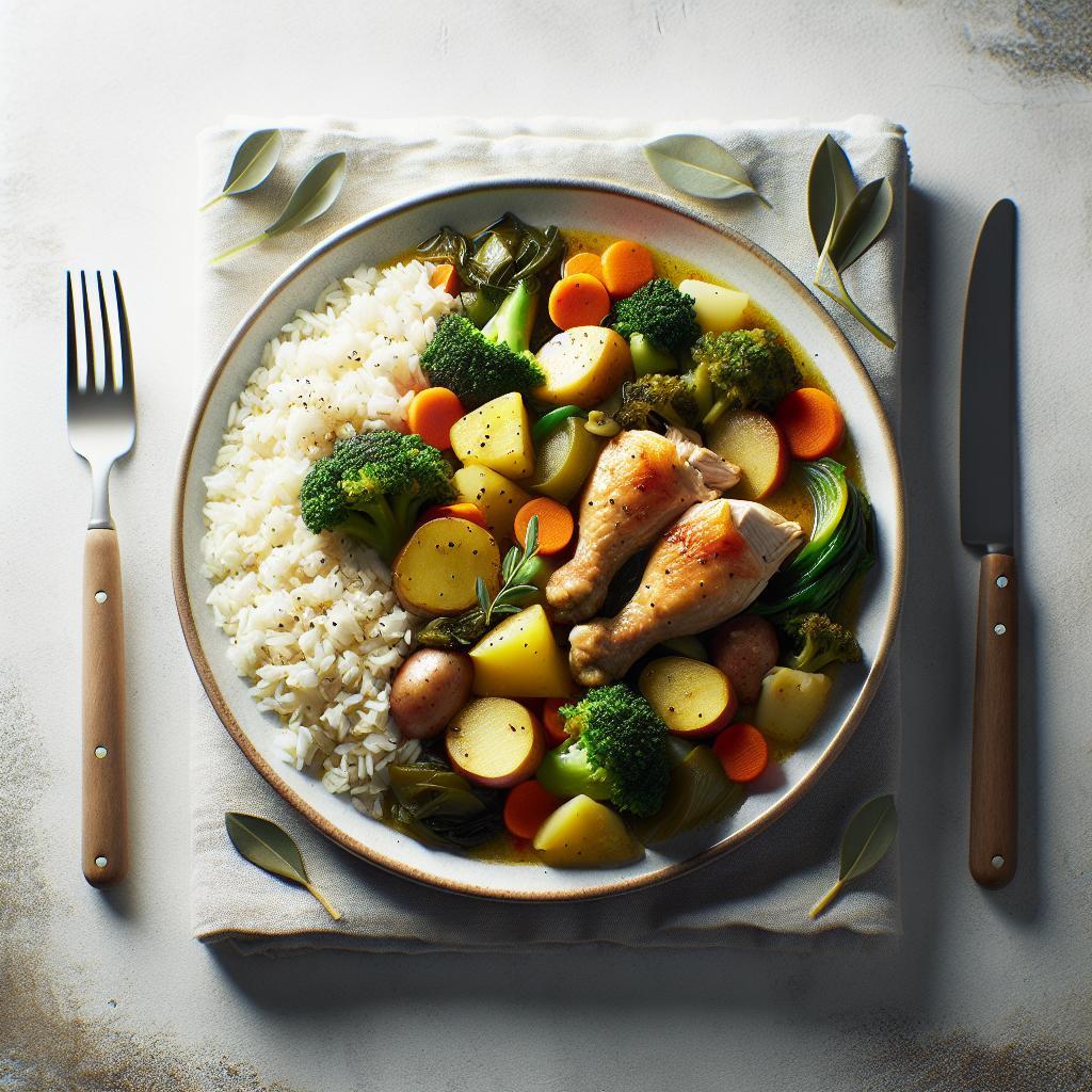 Hearty Chicken and Rice Stew: Comfort in Every Spoonful