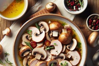 Savory Turkey and Mushroom Soup: Comfort in Every Spoon