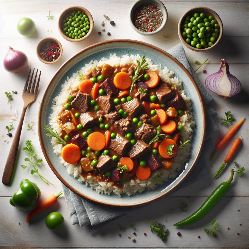 Hearty Beef and Rice Stew: A Comfort Food Classic Recipe
