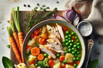 Hearty Turkey and Vegetable Soup: A Nutritious Delight