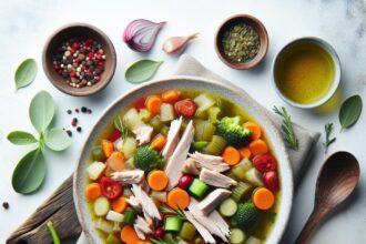 Hearty Turkey and Vegetable Soup: A Nourishing Winter Delight