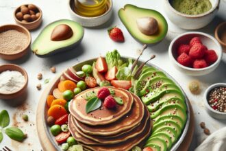 Power-Packed Savory Vegan Pancakes with Protein Boost