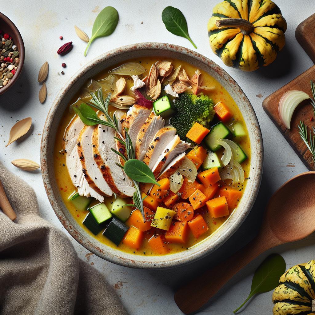 Turkey and Squash Soup: A Hearty Harvest Bowl