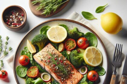 Herb-Kissed Baked Salmon: A Flavorful, Healthy Delight