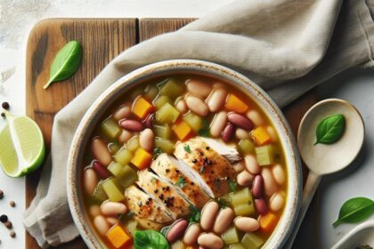 Hearty Chicken and Bean Soup: Nourish Your Soul Bowl