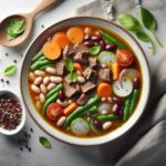 Hearty Beef and Bean Soup: A Nutritious Comfort Classic