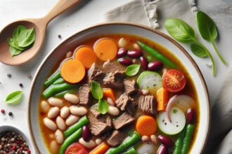 Hearty Beef and Bean Soup: A Nutritious Comfort Classic