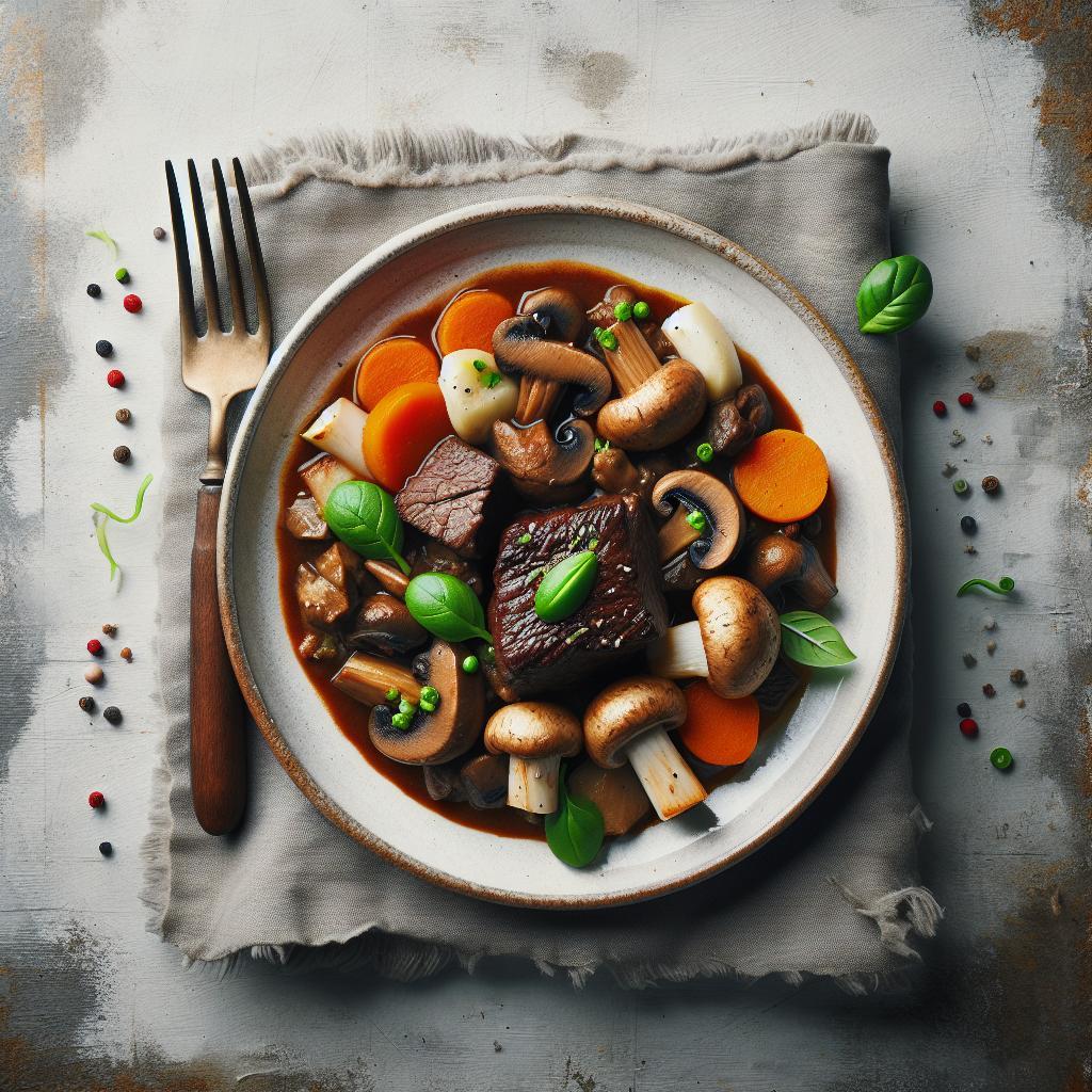 Hearty Beef and Mushroom Stew: A Comfort Food Classic