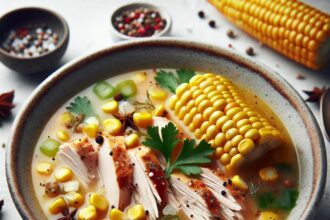 Hearty Turkey and Corn Soup: A Comforting Bowl of Flavor