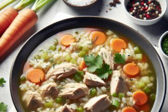 Soul-Warming Chicken and Rice Soup: Comfort in a Bowl