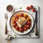 Savor the Flavors: Baked Cod with Juicy Tomatoes Recipe