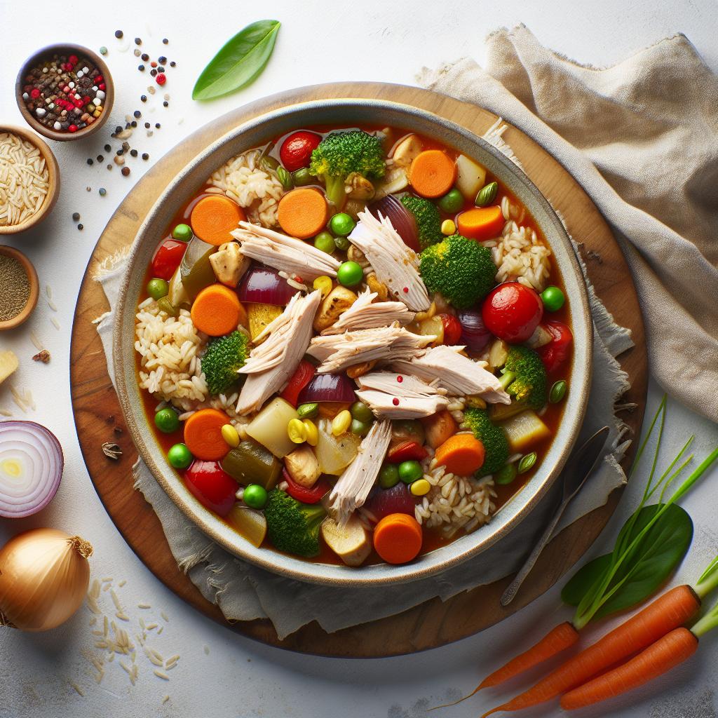 Hearty Turkey and Rice Stew: A Comfort Food Delight