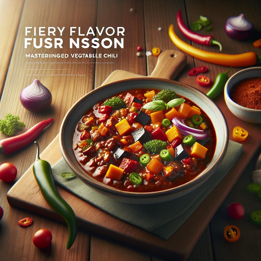 Fiery Flavor Fusion: Mastering Roasted Vegetable Chili