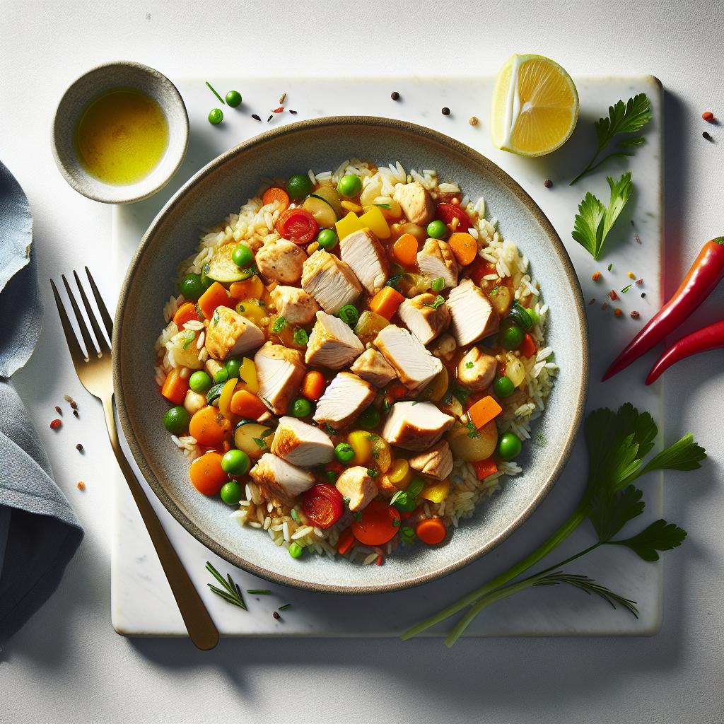 Hearty Chicken and Rice Stew: Comfort in Every Spoonful