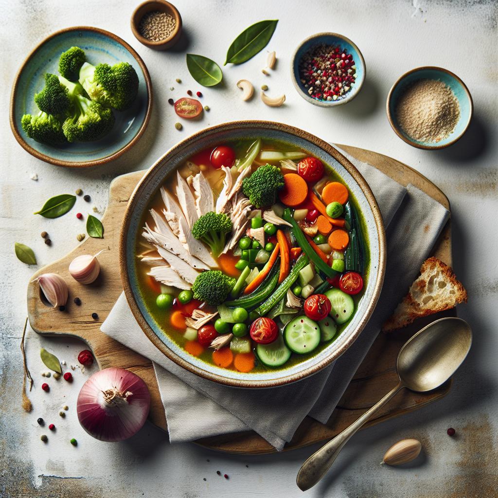Hearty Turkey and Vegetable Soup: A Nutritious Comfort Bowl