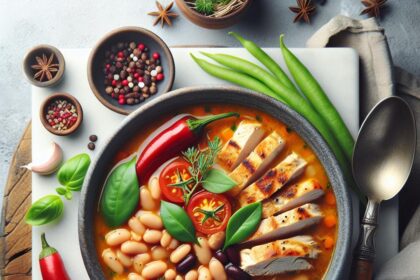 Hearty Chicken and Bean Soup: A Nutritious Comfort Bowl