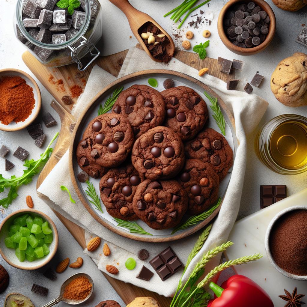 Decadent Vegan Double Chocolate Chip Cookies Recipe Unveiled