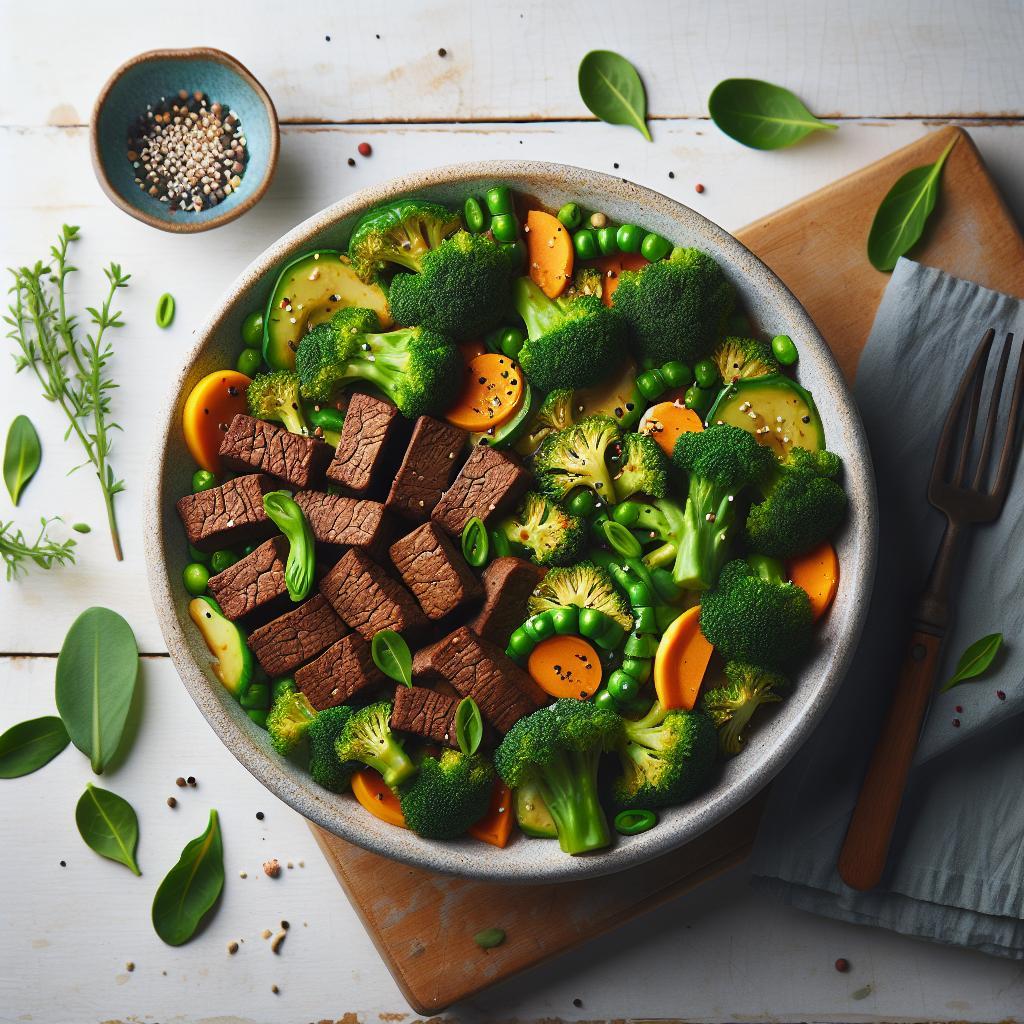 Seitan Vegan Beef & Broccoli: Delicious Meal Prep Guide