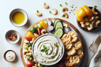 Whip Up This Luscious Creamy Cashew Dip Recipe Today!