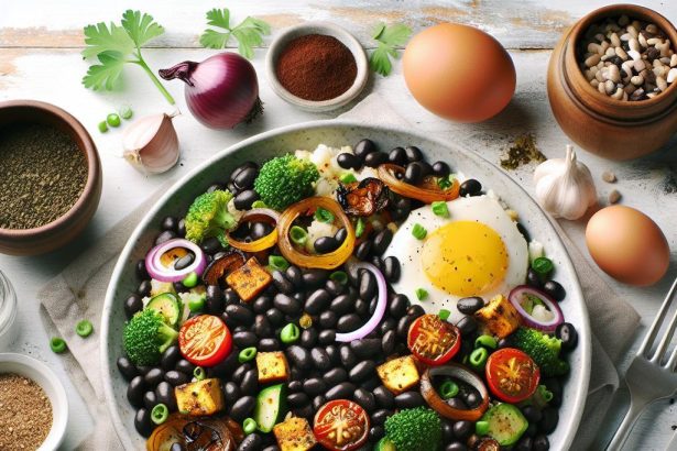 Start Strong: Hearty Vegan Breakfast Hash with Black Beans