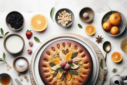 Delightful Sugar-Free Vegan Cake Sweetened with Monk Fruit