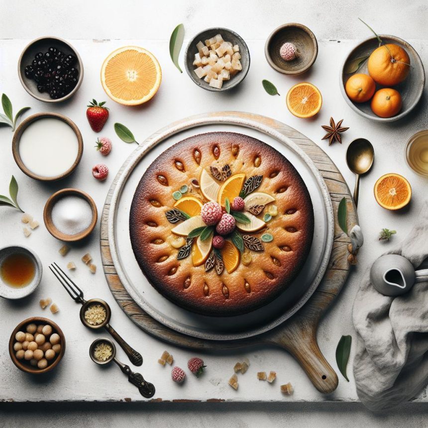 Delightful Sugar-Free Vegan Cake Sweetened with Monk Fruit