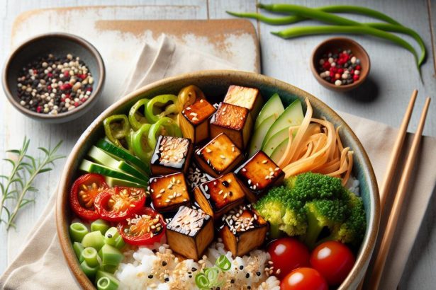 Flavorful Teriyaki Tofu Bowls: A Perfect Rice Pairing