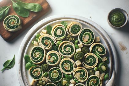 Wholesome Vegan Spinach & Artichoke Pinwheels Recipe