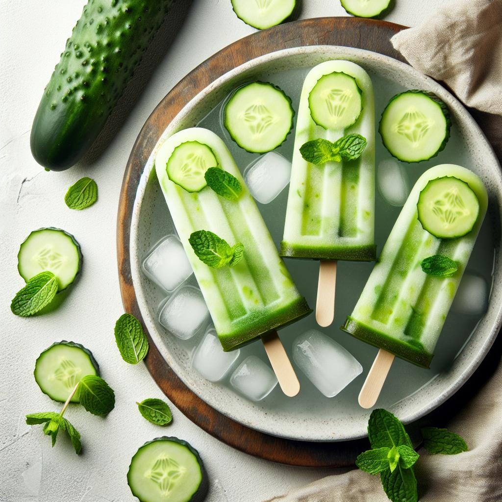 Chill Out: Refreshing Cucumber Mint Popsicles Recipe Guide