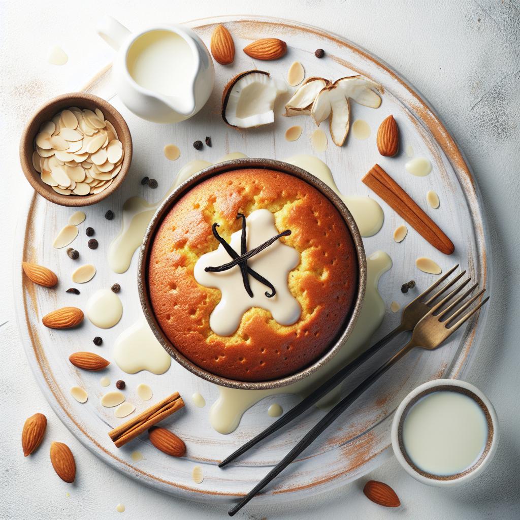 Quick & Easy Gluten-Free Vegan Vanilla Mug Cake Recipe