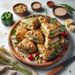 Delicious Vegan Protein Scones with Savory Cheese Twist