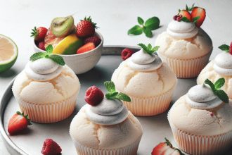 Fluffy & Light: Easy Vegan Angel Food Cupcakes Recipe